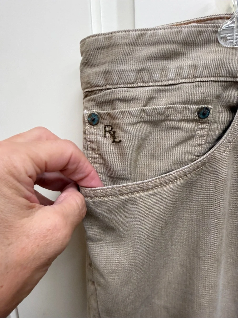 Polo by Ralph Lauren Men's Khaki Straight-Leg Chinos - Taupe